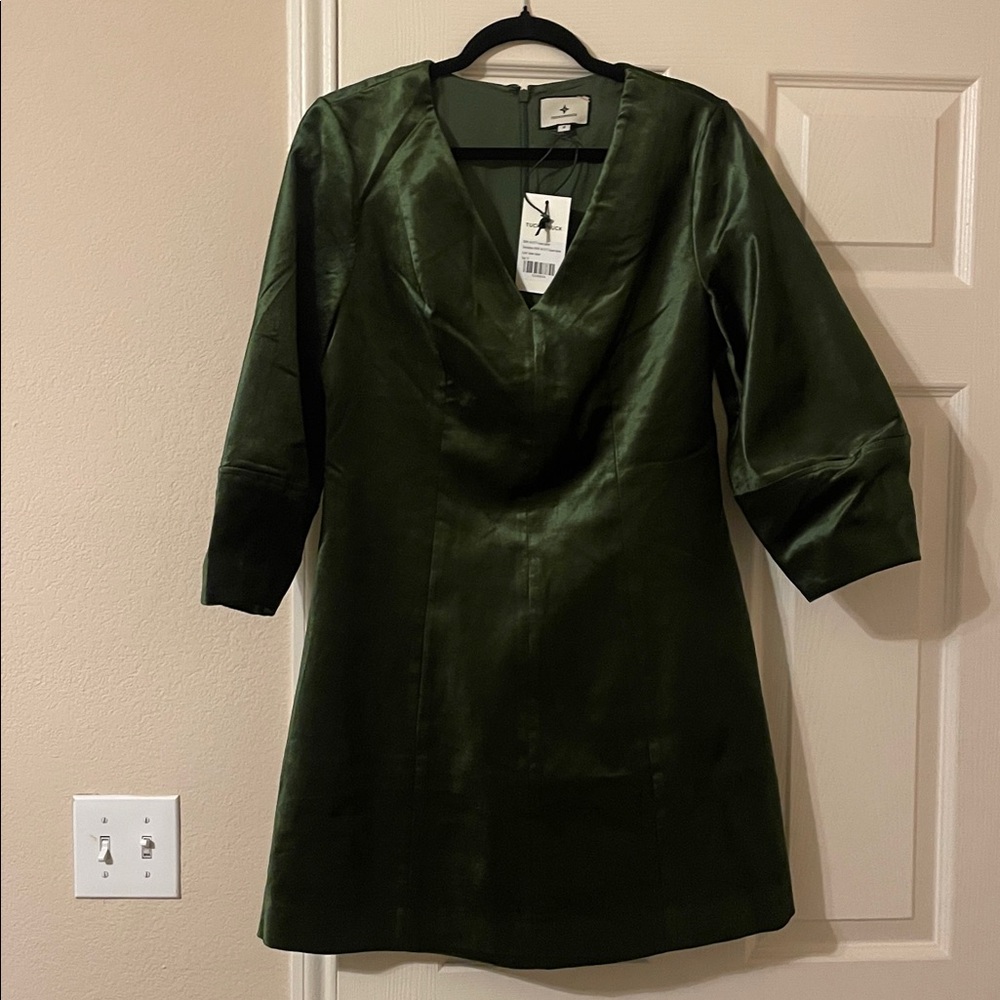 Green Velvet Mayson Dress